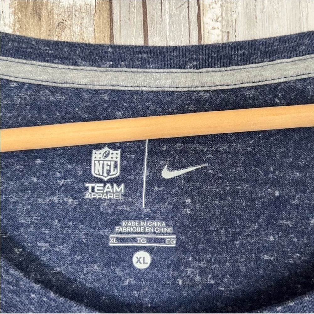 Nike Patriots Long Sleeve V Neck Tee - Picture 8 of 8